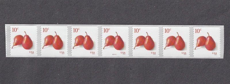 PNC7 10c Red Pear SA B222222 Without BN US 5039 New Reprint MNHMNH