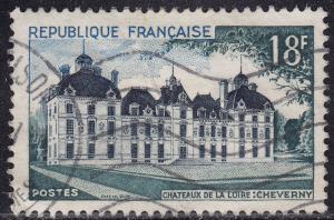 France 723 View of Cheverny Chateau 18F 1954