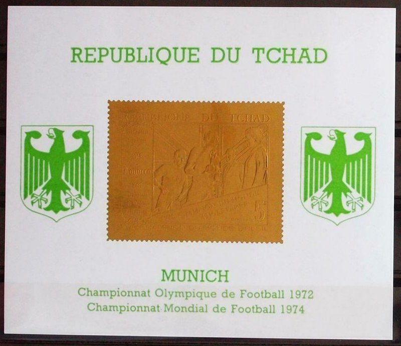 1971 Chad 414/B23gold 1972 Olympic Games in Munchen 36,00 €