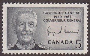 Canada 474 Governor General Vanier 1967