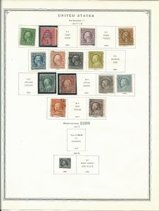 Scott Minuteman Stamp Album For United States Stamps With Stamps