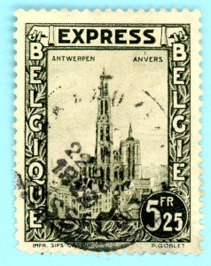 Belgium, Scott #E4, Used