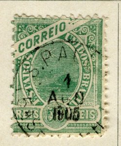 BRAZIL; 1900 early Liberty issue fine used 500r. value