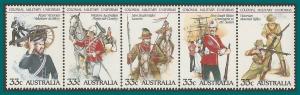 Australia 1985 Military Uniforms, MNH 945,SG964a