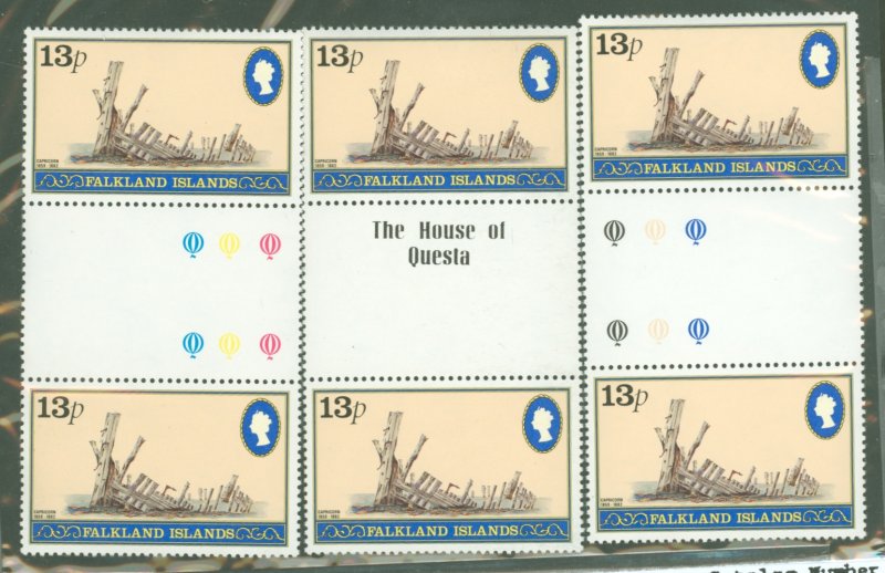 Falkland Islands #340v Mint (NH) Multiple