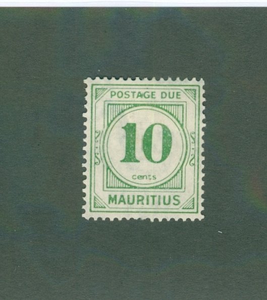 MAURITIUS J11 MH BIN $0.50