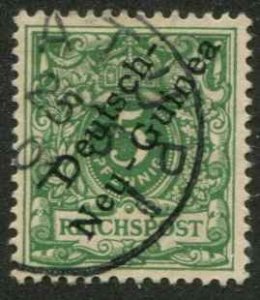 German New Guinea SC# 2  O/P on issue of Germany 5pf Used