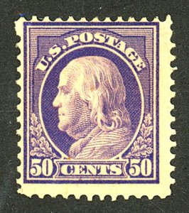 U.S. #341 MINT OG LH