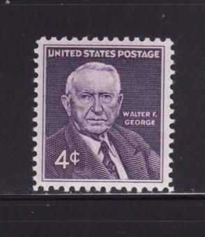 United States 1170 Set MNH Walter F George, Statesman