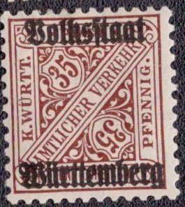 Wurttemberg - O159 1920 MH