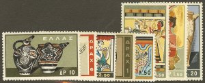 Greece Stamps # 708-15 MNH VF Scott Value $41.00