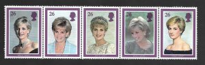 Great Britain 1998 - MNH - Strip - Scott #1795A