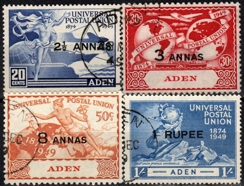 Aden #32-5   F-VF Used CV $8.45  (X1233)