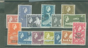 South Georgia #17-30  Single (Complete Set)