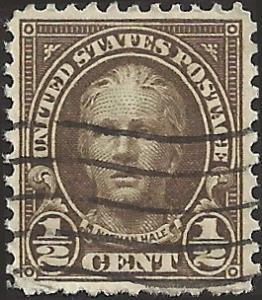 # 653 USED OLIVE BROWN NATHAN HALE