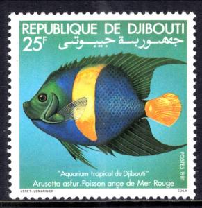 Djibouti 521 Fish MNH VF