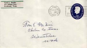 United States, Postal Stationery, Washington