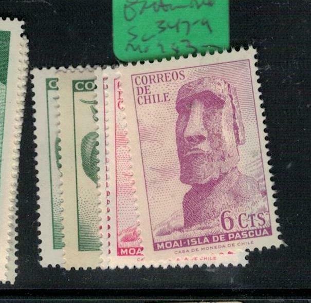 Chile Easter Island SC 347-9 MOG (8exv)