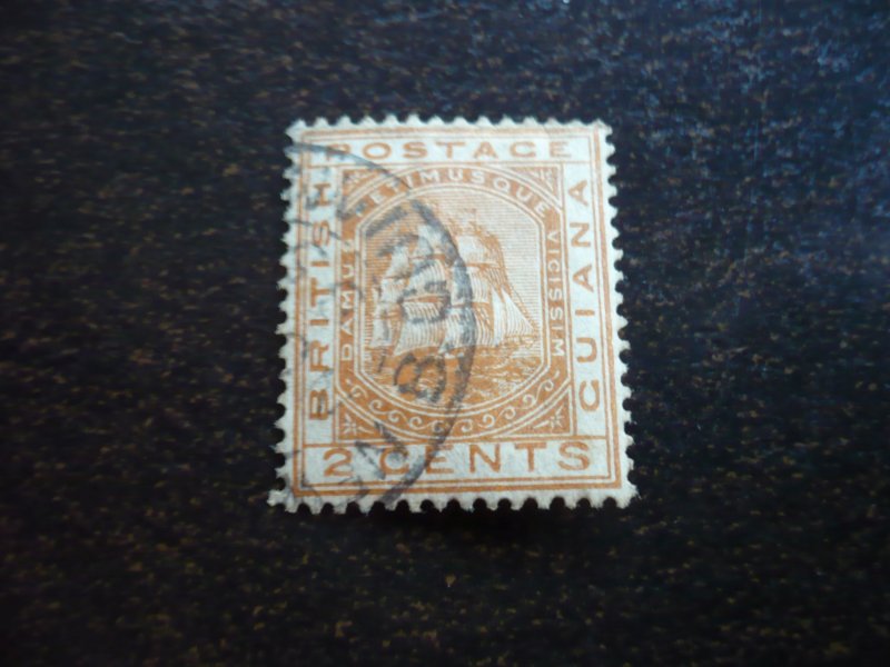 Stamps - British Guiana - Scott# 108 - Used Part Set of 1 Stamp