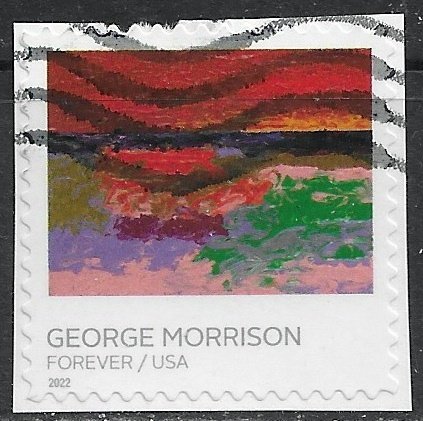 US ~ Scott # 5689 ~ Used on paper ~ George Morrison