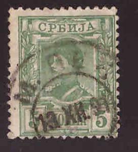 Serbia Scott 33 Used