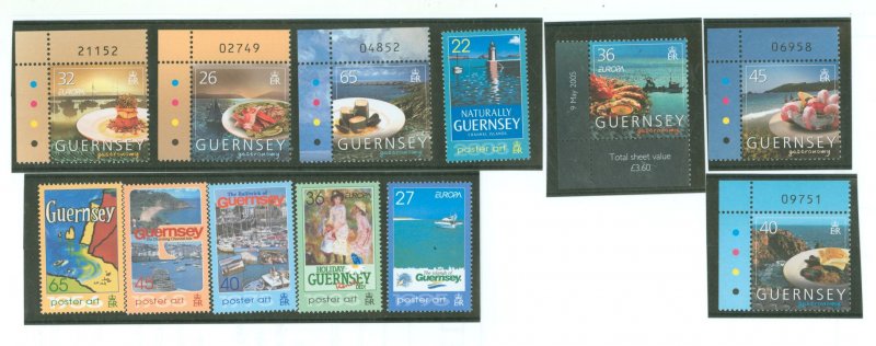 Guernsey #868-873/801-806 Mint (NH) Single (Complete Set)