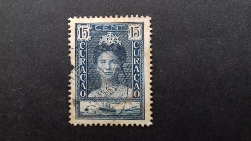 Curacao 1928 The 30th Anniversary of the Reign of Queen Wilhelmina Used