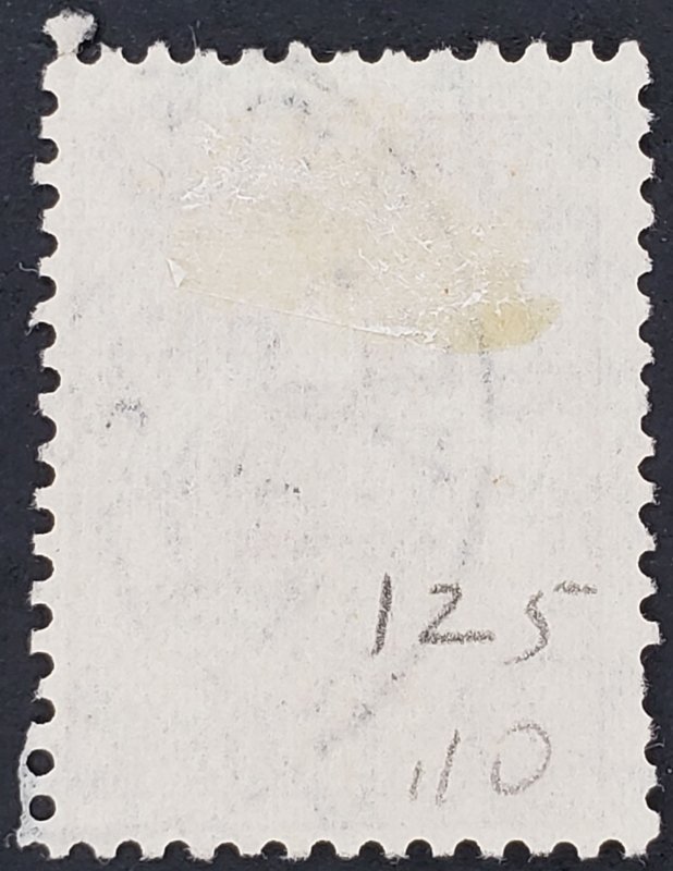 Australia, Scott #125, F used, short perf