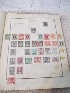 VEGAS - Battered 1928 Scott Album - OLD Stamps Incl China  >160 Photos! FE604