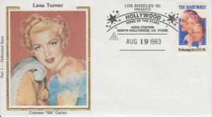 1983 Lana Turner Colorano Hollywood Stars