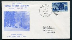 1959 4th Annual Winter Carnival - Homer, Alaska to Saint Paul, Minnesota
