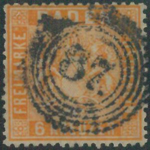 77926d  - GERMANY Baden -  STAMP:  Michel  # 11 -  USED