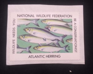 C) 1978, UNITED STATES, NATIONAL WILDLIFE FEDERATION FISH STAMP. MINT