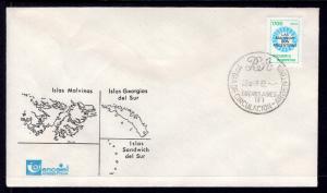 Argentina 1338 U/A FDC