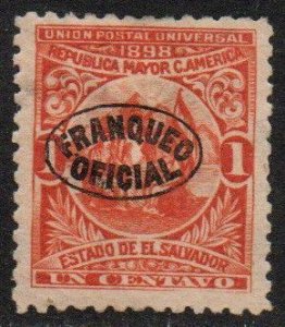 El Salvador Sc #O129 Mint Hinged reprint