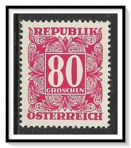 Austria #J245 Postage Due MH