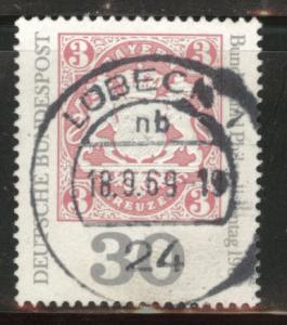 Germany Scott 10068 Used 1969 stamp