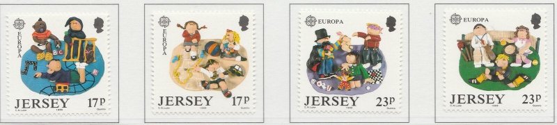 1989 MNH** A28P28F28657 EUROPE JERSEY-