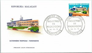 Malagasy Republic 1971 FDC -Tropical Soap - Antananarivo - F12724