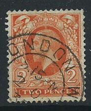 GB GV  SG 442  Fine Used  small format