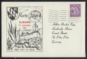 Guernsey - Sep 18, 1961, Herm Island Europa Issue