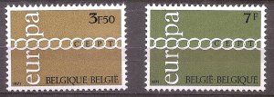 Belgium & Colonies - 1971 - Mi. 1633-34 (CEPT) - MNH - RB129