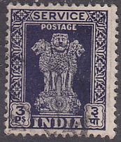 India O113 Capital of Asoka Pillar 1950