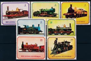 [63577] Equatorial Guinea 1978 Railway Train Eisenbahn Chemin de Fer  MNH