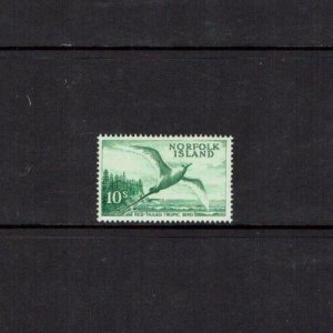 Norfolk Islands: 1960, 10/- Emerald Green, definitive stamp, MNH