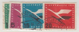 Germany Scott #C61-C64 Stamp - Used Set