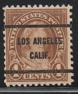 Precancel - Los Angeles, CA - PSS 636-61