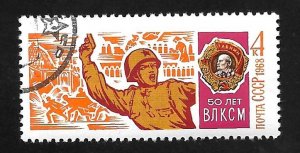 Russia - Soviet Union 1968 - FDI - Scott #3503