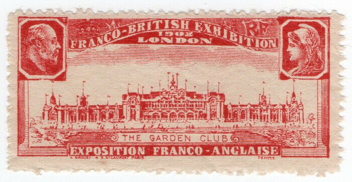 (I.B) Cinderella Collection : Franco-British Exhibition (Garden Club)