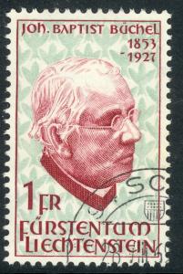 LIECHTENSTEIN 1967 JOHANN BAPTIST BUCHEL Issue Sc 429 VFU